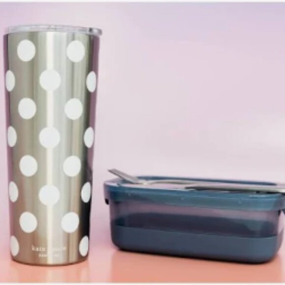 ♠️ kate spade ♠️ Stainless Steel 24oz Tumbler NWT - Picture 7 of 11